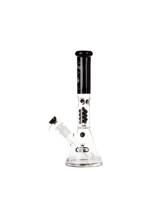 Bong G-Rollz Cheech&Chong Spiral Black - H:42cm