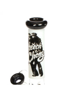 Bong G-Rollz Cheech&Chong Spiral Black - H:42cm