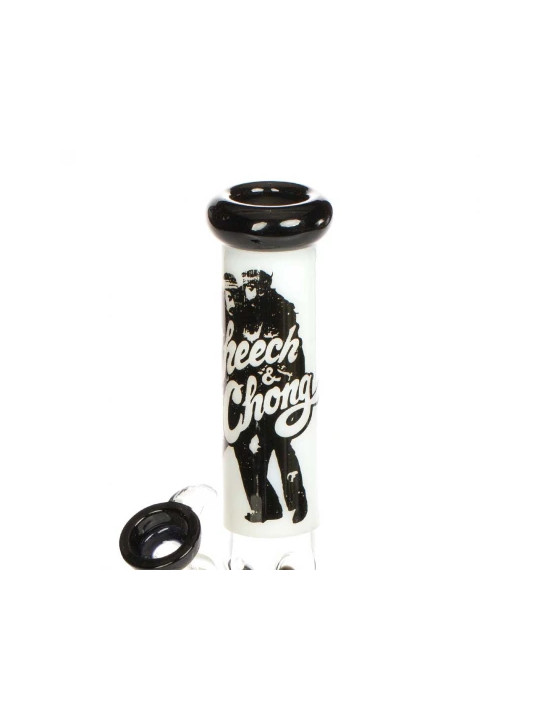 Bong G-Rollz Cheech&Chong Spiral Black - H:42cm