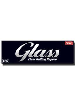 Foite King Size Slim Transparente 'Luxe Glass'