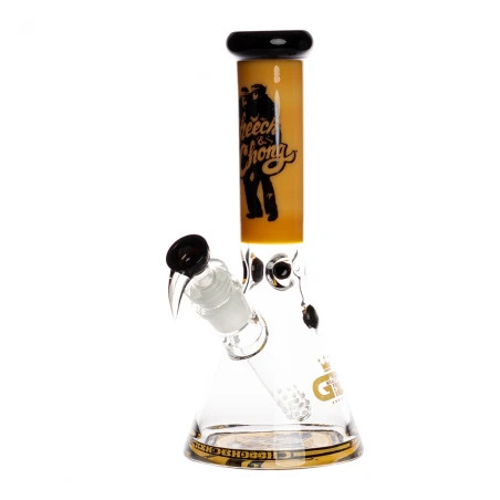 Bong G-Rollz Cheech&Chong 'Beaker Yellow' - H:32cm