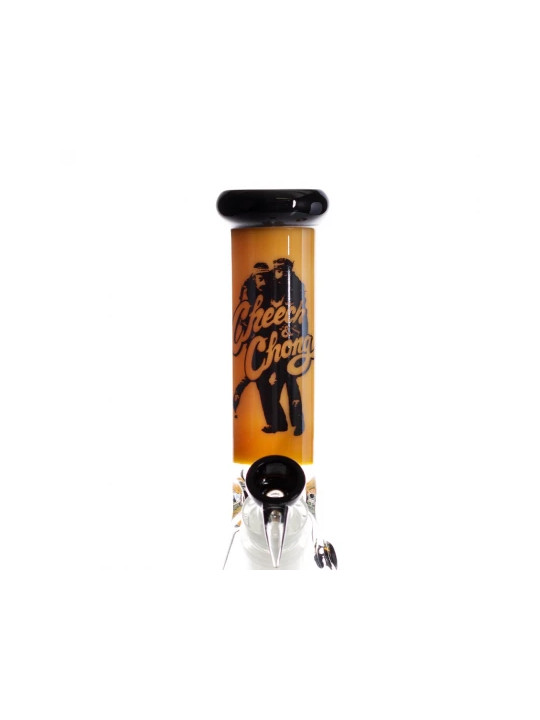 Bong G-Rollz Cheech&Chong 'Beaker Yellow' - H:32cm