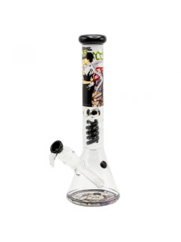 Bong G-Rollz Banksy's Graffiti 'Kissing Coppers' - Percolator H:42cm