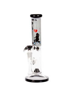 Bong G-Rollz Banksy's Graffiti 'Speeding Tricycle' - H:35cm