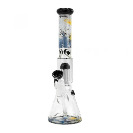 Bong G-Rollz Banksy's Graffiti 'Dove' - 8-Arm Percolator H:50cm