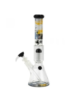 Bong G-Rollz Banksy's Graffiti 'Dove' - 8-Arm Percolator H:50cm