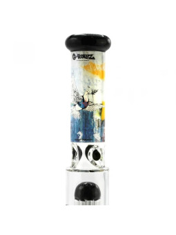 Bong G-Rollz Banksy's Graffiti 'Dove' - 8-Arm Percolator H:50cm