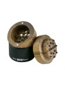 Grinder RYOT GR8TR din Lemn de Nuc negru Ø-66mm
