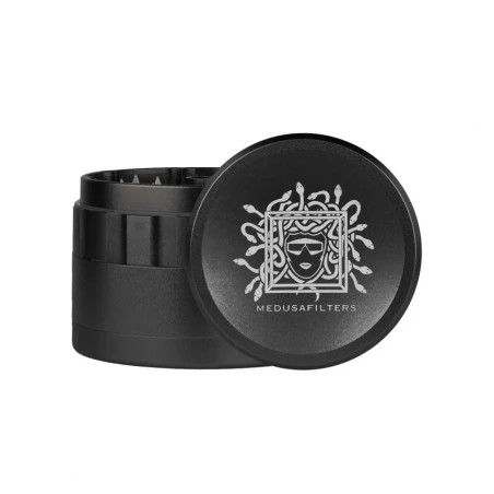 Medusa Grinder Non Stick Ceramic Ø63.5mm - 4parti Negru
