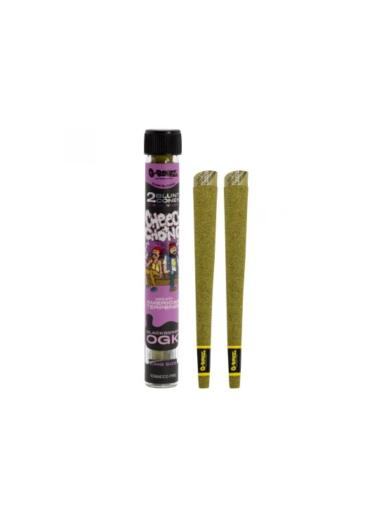 Blunt Prerulat G-Rollz Cheech & Chong Canepa Infuzate cu Terpeni Blackberry OGK x2