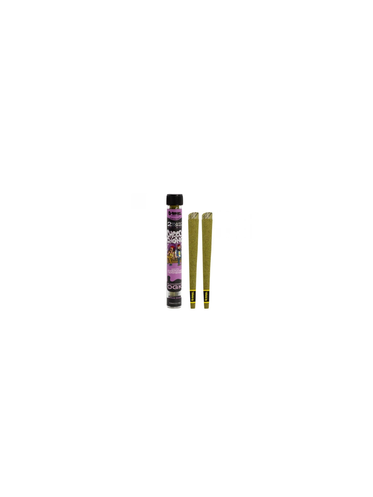 Blunt Prerulat G-Rollz Cheech & Chong Canepa Infuzate cu Terpeni Blackberry OGK x2