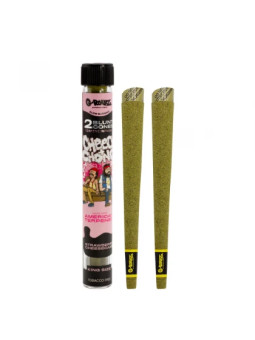 Blunt Prerulat G-Rollz Cheech & Chong Canepa Infuzate cu Terpeni Strawberry Cheesecake x2