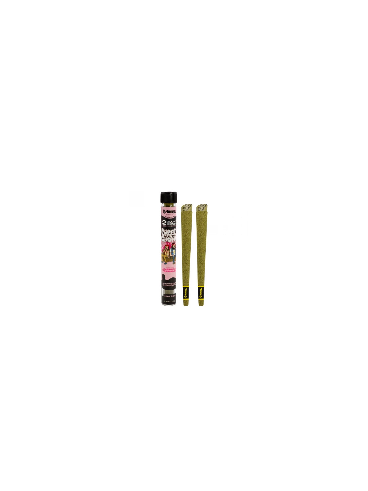 Blunt Prerulat G-Rollz Cheech & Chong Canepa Infuzate cu Terpeni Strawberry Cheesecake x2