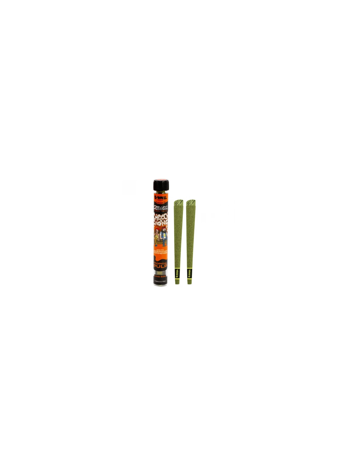 Blunt Prerulat G-Rollz Cheech & Chong Canepa Infuzate cu Terpeni Tropical Pulp x2