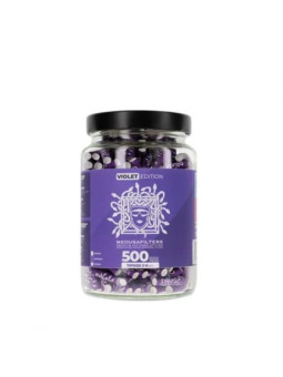 Filtru Carbon Medusa Slim Celuloza Violet 6mm x500buc