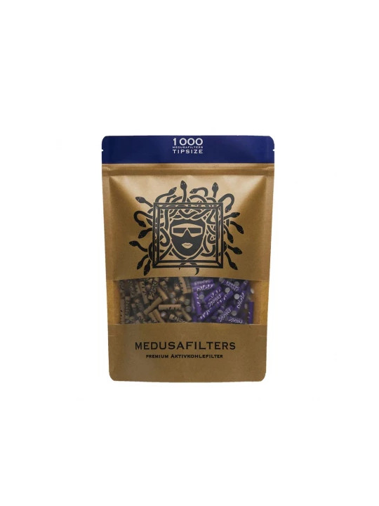 Filtru Carbon Medusa Slim Celuloza Mixed 6mm x1000buc