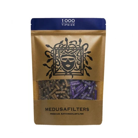 Filtru Carbon Medusa Slim Celuloza Mixed 6mm x1000buc