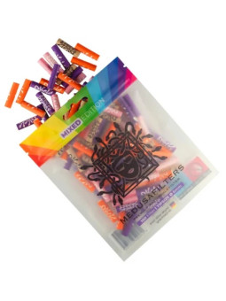 Filtru Carbon Medusa Slim Celuloza Mixed 6mm x100buc