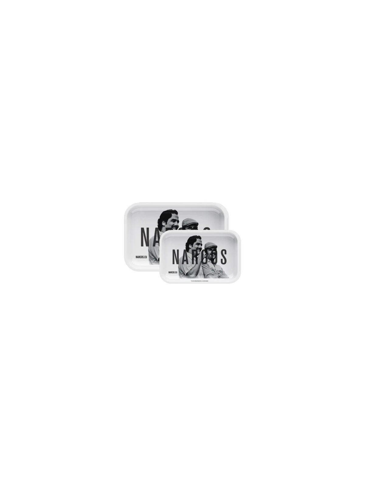 Tava Narcos Metal White Small 14 × 18cm