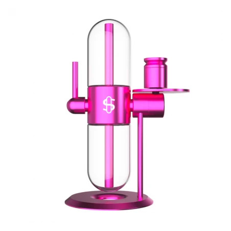 Stündenglass Gravity Infuser 360 Degrees Bong Vaporizer Pink