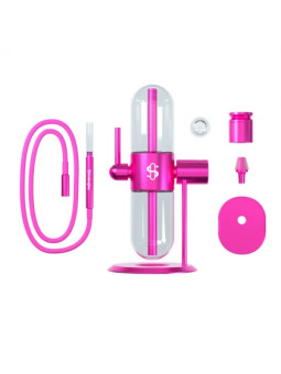 Stündenglass Gravity Infuser 360 Degrees Bong Vaporizer Pink