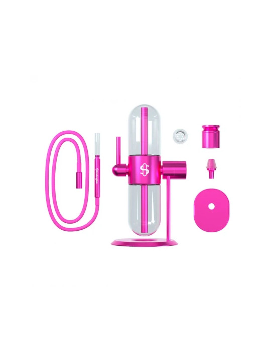 Stündenglass Gravity Infuser 360 Degrees Bong Vaporizer Pink