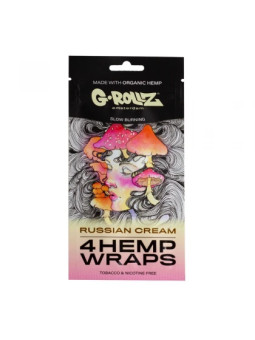 G-Rollz Foite de Blunt din canepa 'Russian Cream' x4buc