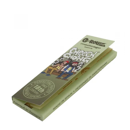 Foite G-Rollz Cheech & Chong 'Couch' 1¼ Canepa Extra-Subtiri