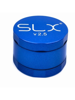 Grinder 'SLX' din Aluminiu 'Non Sticky' Big - Ocean Blue - 3Part Ø-88mm