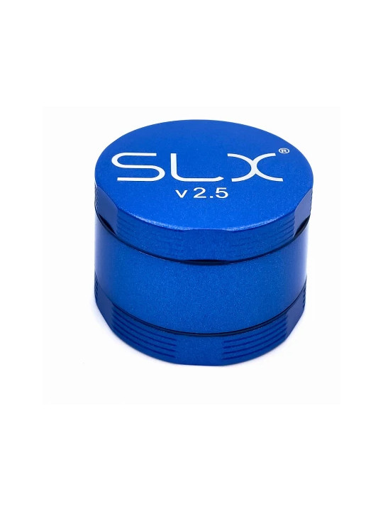 Grinder 'SLX' din Aluminiu 'Non Sticky' Big - Ocean Blue - 3Part Ø-88mm
