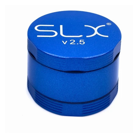 Grinder 'SLX' din Aluminiu 'Non Sticky' Big - Ocean Blue - 3Part Ø-88mm