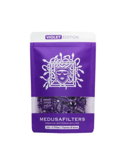 Filtru Carbon Medusa Slim Celuloza Violet 6mm x250buc