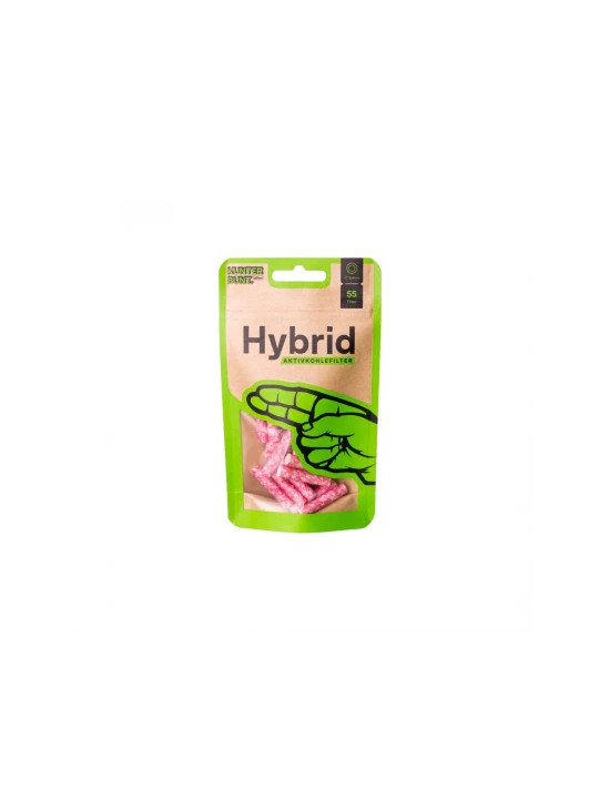 Filtru Carbon Hybrid Slim Celuloza Roz 6.4mm x55buc