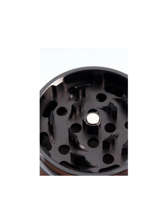 Grinder Aluminium Black 4part Ø56mm