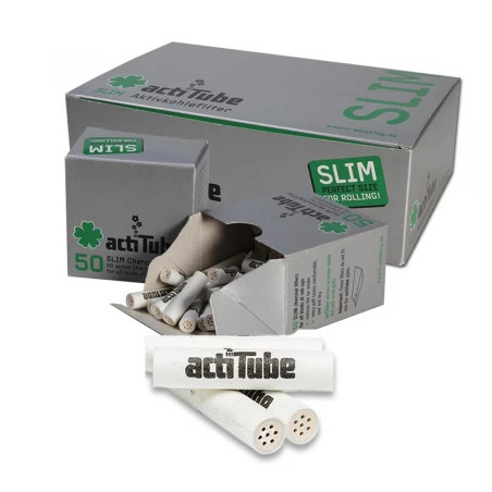 Filtru Carbon actiTube Slim 7mm x500buc