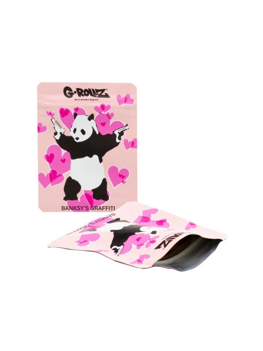 Pungi Zip Anti-miros 'Panda' 65x85 mm