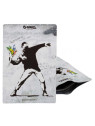 Pungi Zip Anti-miros Banksy's 'Flower Thrower' 150x200 mm
