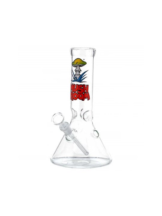 Beaker Glass Bong Mushroom H-23cm