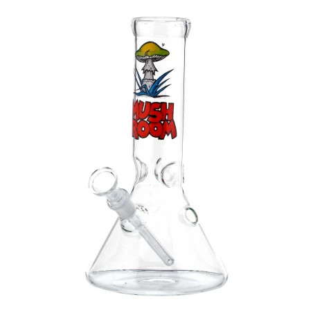 Beaker Glass Bong Mushroom H-23cm