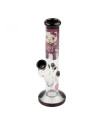 Bong Grace Glass 'Angry Cat' H:35cm