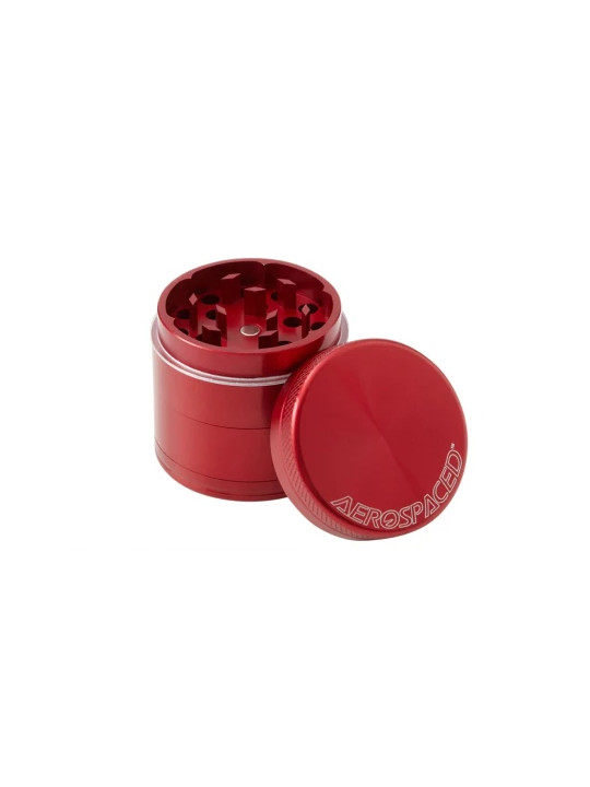 Grinder 'HC x Aerospaced' Red- 4part Ø-40mm