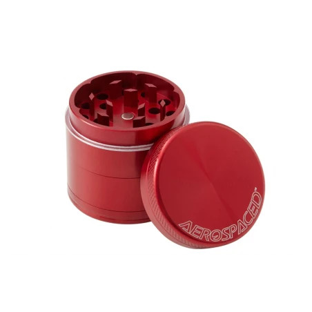 Grinder 'HC x Aerospaced' Red- 4part Ø-40mm