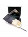 Royal Box Python Snuff Box with Tube golden