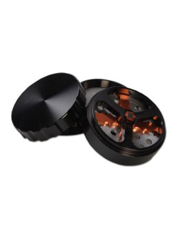Grinder 'Propeller' Black - 4Part Ø-62mm