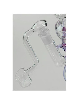 Bong Ulei with Banger + Inline Slit Diffuser Violet -270mm