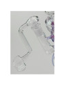 Bong Ulei with Banger + Inline Slit Diffuser Violet -270mm
