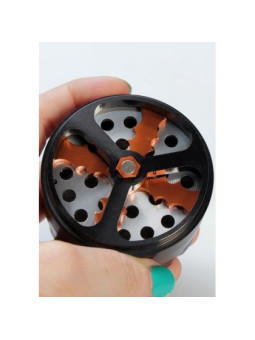 Grinder 'Propeller' Black - 4Part Ø-62mm