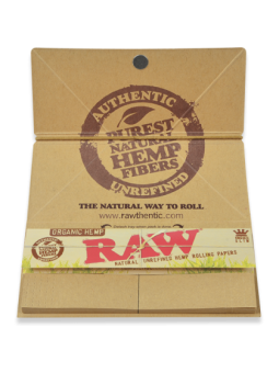 Foite 'RAW' din Canepa ( Organic ) cu Santier + Filtre