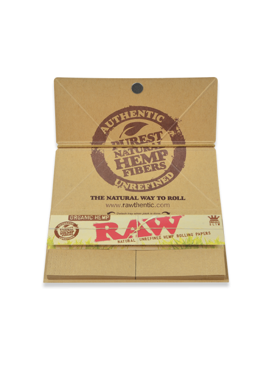 Foite 'RAW' din Canepa ( Organic ) cu Santier + Filtre