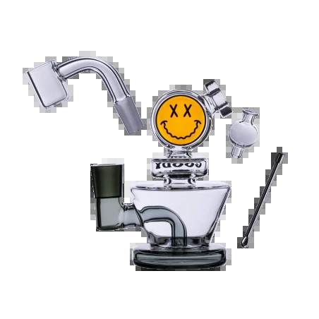 Goody Glass Big Face Mini Dab Rig Kit 4 piese
